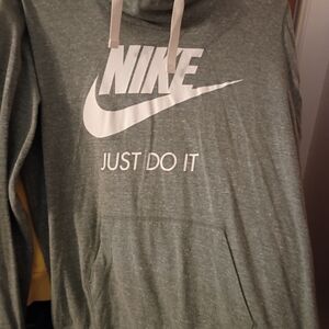 Nike Olive Hoodie Size Large
